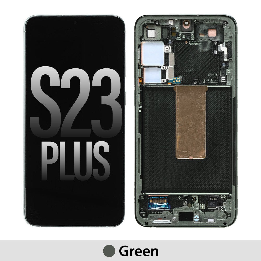 Yellow-Samsung Galaxy S23 Plus S916B OLED Screen Replacement-Green Yellow-Samsung Galaxy S23 Plus S916B OLED Screen Replacement-Green